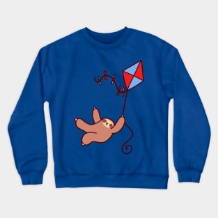 Kite Sloth Crewneck Sweatshirt